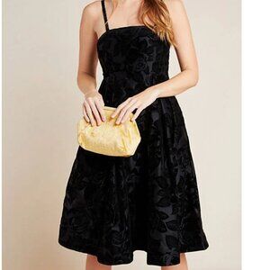 NWT Maeve Romantic Jonquil Velvet Dress